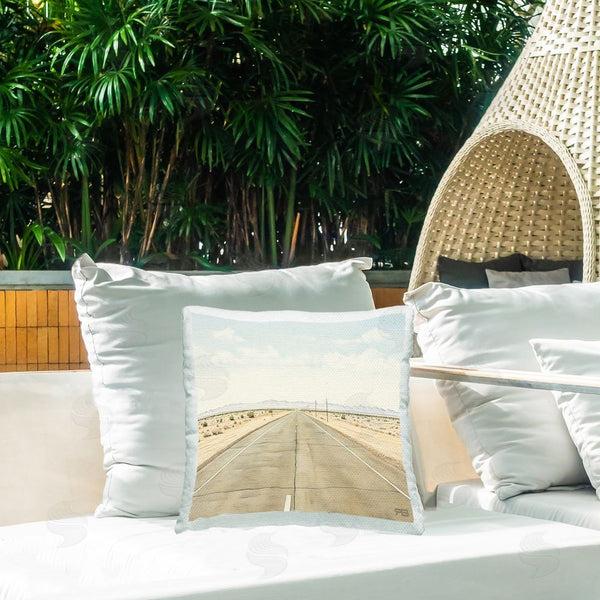 Stupell Industries RB | Desert Freeway Scenery Printed Throw Pillow