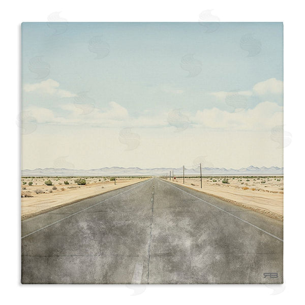 stupell industries RB | Desert Horizon Highway Wall Art