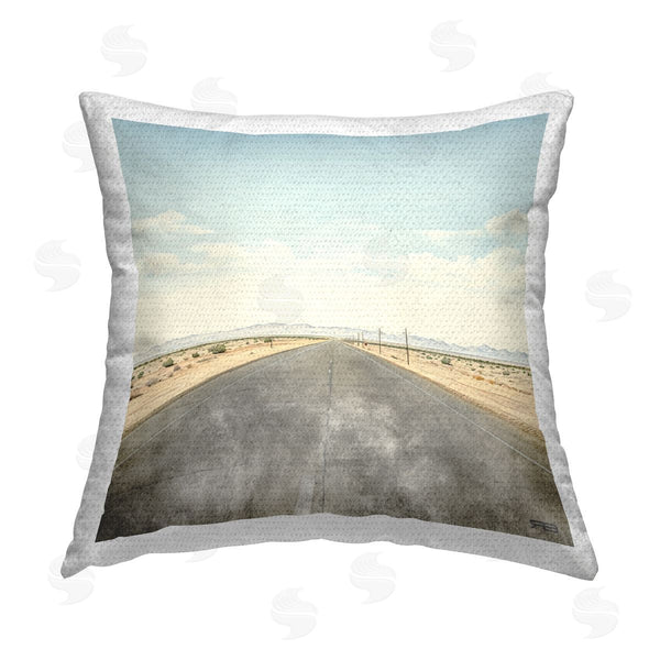 Stupell Industries RB | Desert Road Horizon Printed Throw Pillow