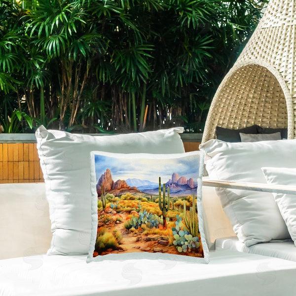Stupell Industries RB | Distant Canyon Landscape Printed Throw Pillow