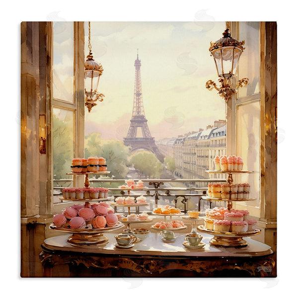 stupell industries RB | Elegant Parisian Sweets View Wall Art