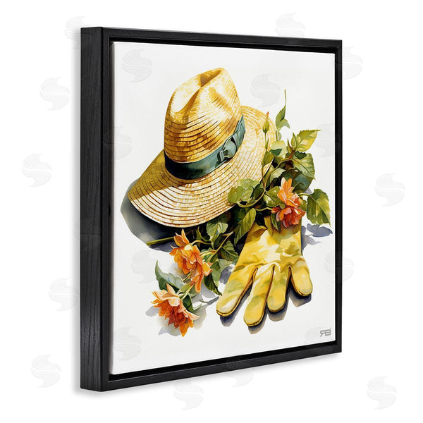 Stupell Industries RB | Floral Gardening Gear Wall Art