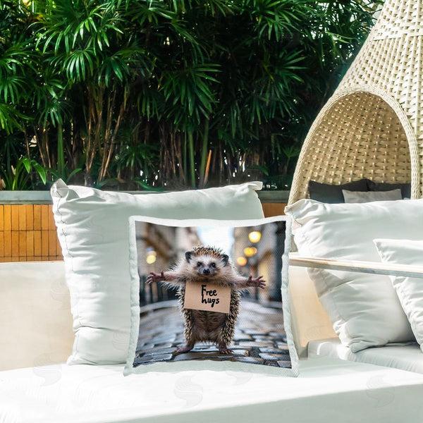 Stupell Industries RB | Free Hugs Hedgehog Printed Throw Pillow