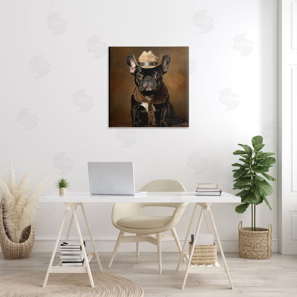Stupell Industries RB | French Bulldog Portrait Wall Art