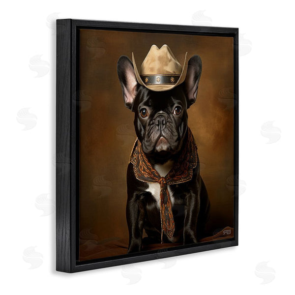 Stupell Industries RB | French Bulldog Portrait Wall Art