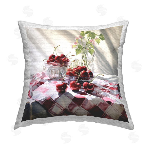 Stupell Industries RB | Fruits & Florals Still Life Printed Throw Pillow