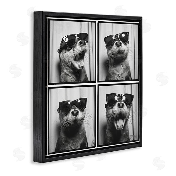 Stupell Industries RB | Fun Sunglasses Otter Wall Art