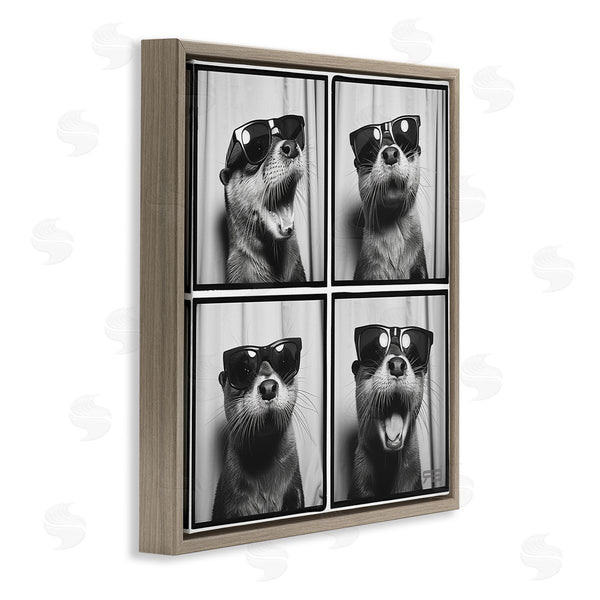 Stupell Industries RB | Fun Sunglasses Otter Wall Art