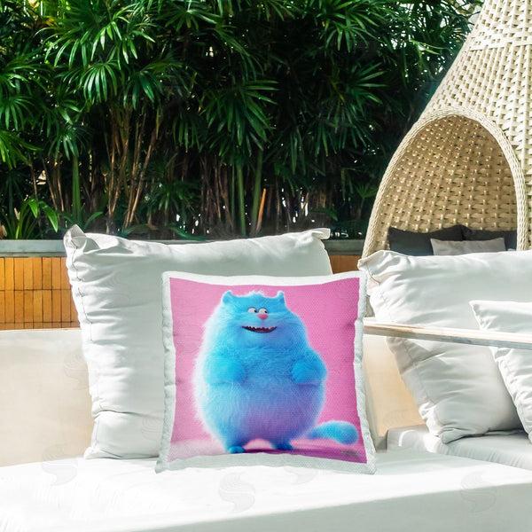 Stupell Industries RB | Funny Blue Cat Printed Throw Pillow