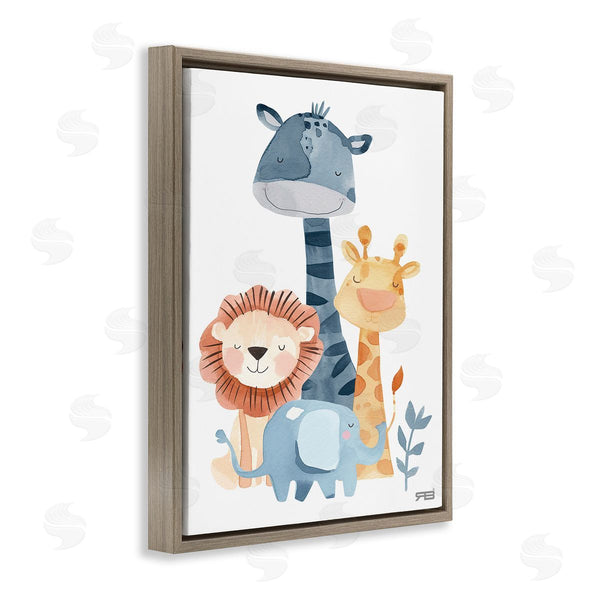 Stupell Industries RB | Gentle Nursery Animals Wall Art