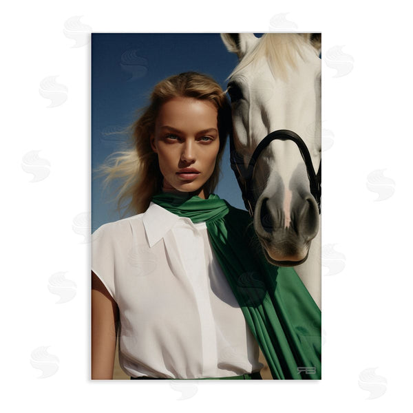 stupell industries RB | Horse & Girl Friendship Wall Art