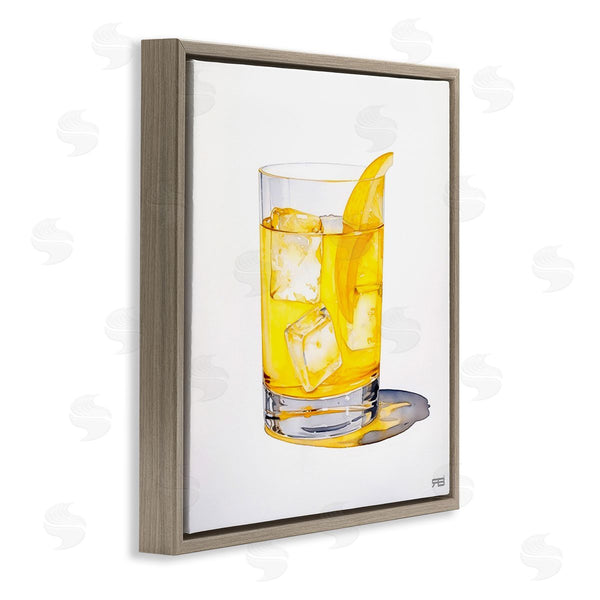 Stupell Industries RB | Liquor With Citrus Peel Wall Art