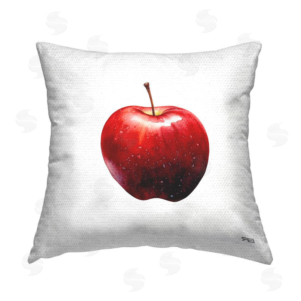 Stupell Industries RB | Lush Red Apple Printed Throw Pillow