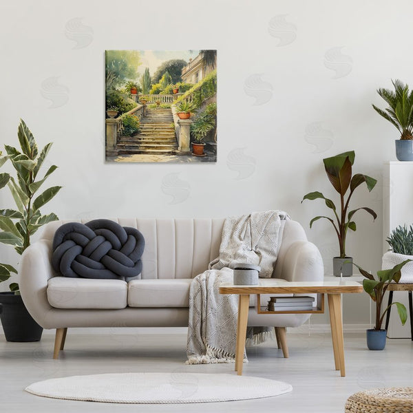 Stupell Industries RB | Luxurious Villa Stairway Wall Art