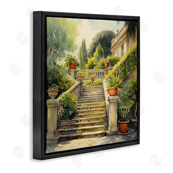 Stupell Industries RB | Luxurious Villa Stairway Wall Art