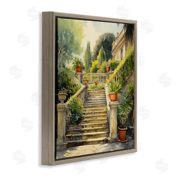 Stupell Industries RB | Luxurious Villa Stairway Wall Art