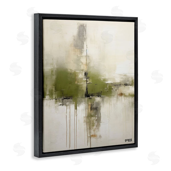 Stupell Industries RB | Modern Paint Drip Horizon Wall Art