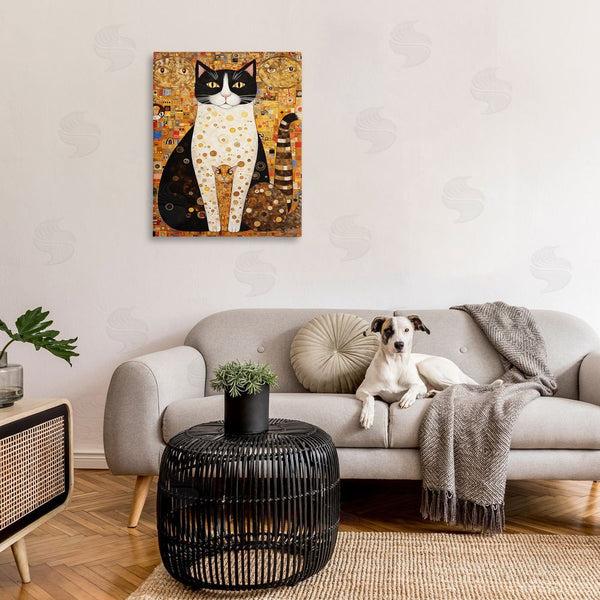 Stupell Industries RB | Mosaic Style Cats Pattern Wall Art