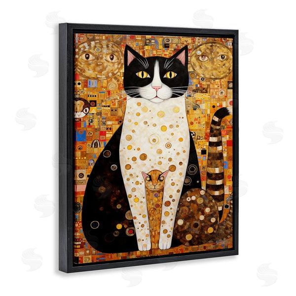 Stupell Industries RB | Mosaic Style Cats Pattern Wall Art
