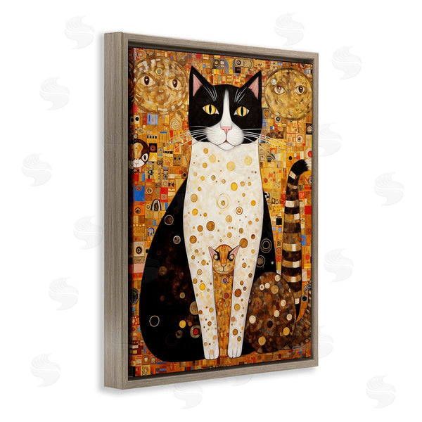 Stupell Industries RB | Mosaic Style Cats Pattern Wall Art