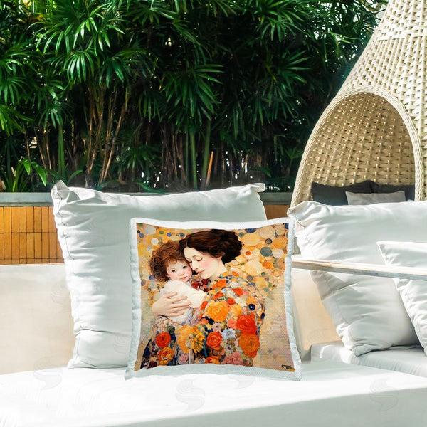 Stupell Industries RB | Mother Hugging Toddler Printed Throw Pillow