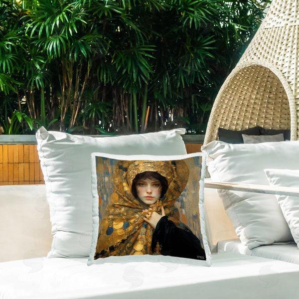 Stupell Industries RB | Opulent Fashion Woman Printed Throw Pillow
