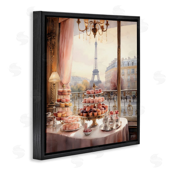Stupell Industries RB | Parisian Desserts City View Wall Art