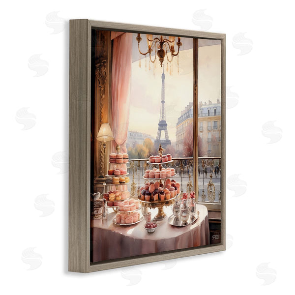 Stupell Industries RB | Parisian Desserts City View Wall Art