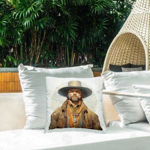 Stupell Industries RB | Patterned Rodeo Cowboy Printed Throw Pillow