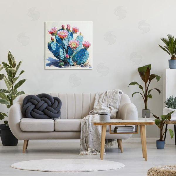 Stupell Industries RB | Prickly Cactus Blossoms Wall Art