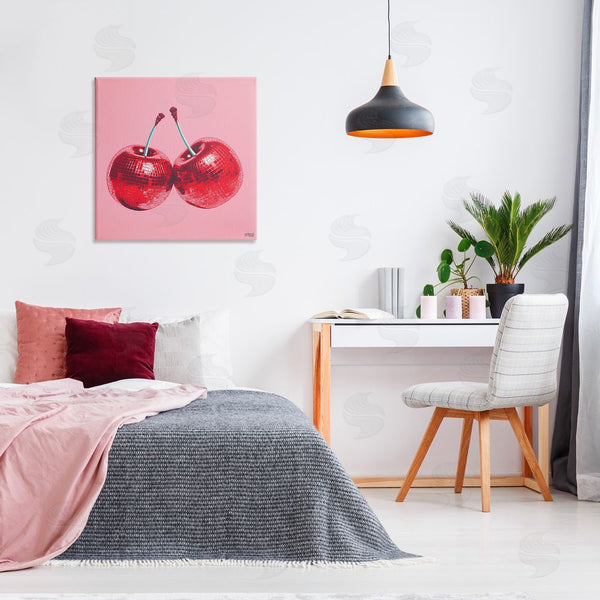 Stupell Industries RB | Red Patterned Cherries Wall Art