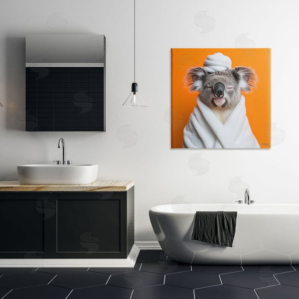 Stupell Industries RB | Relaxed Bathtime Koala Wall Art