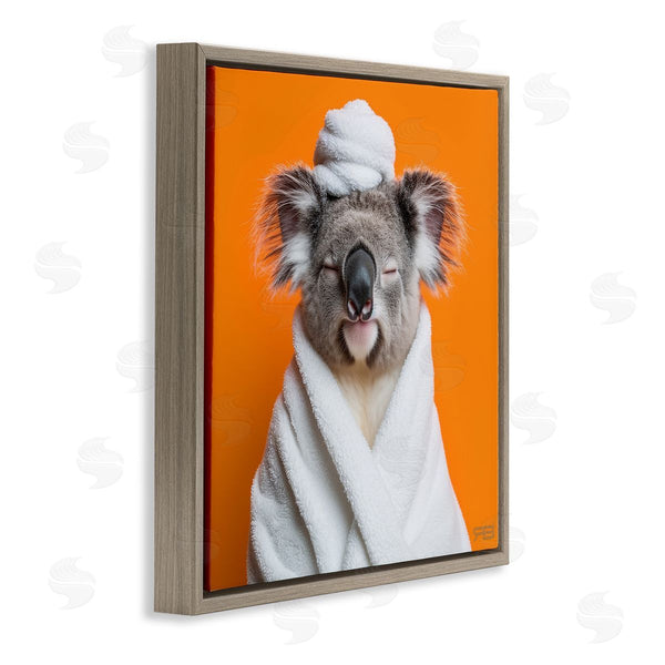 Stupell Industries RB | Relaxed Bathtime Koala Wall Art