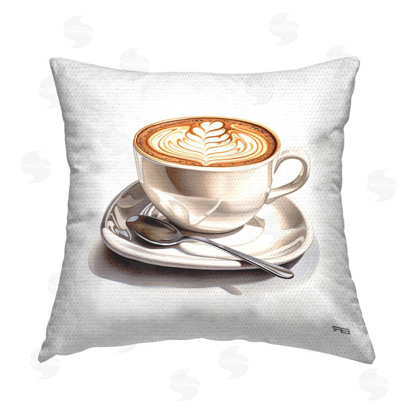 Stupell Industries RB | Rich Latte Mug Printed Throw Pillow