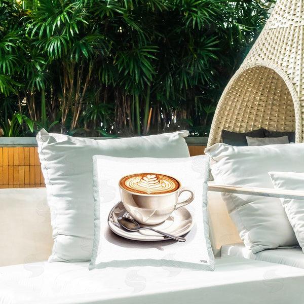 Stupell Industries RB | Rich Latte Mug Printed Throw Pillow