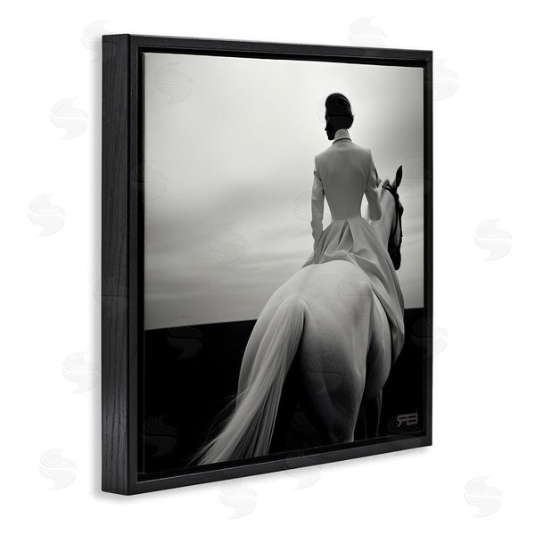 Stupell Industries RB | Riding Horse Into Horizon Wall Art