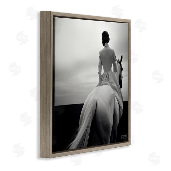Stupell Industries RB | Riding Horse Into Horizon Wall Art