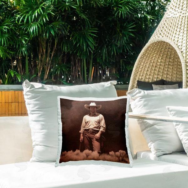 Stupell Industries RB | Rodeo Cowboy Stance Printed Throw Pillow