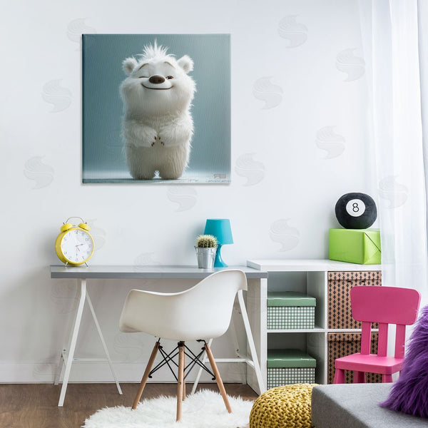 Stupell Industries RB | Smiling Polar Bear Cub Wall Art