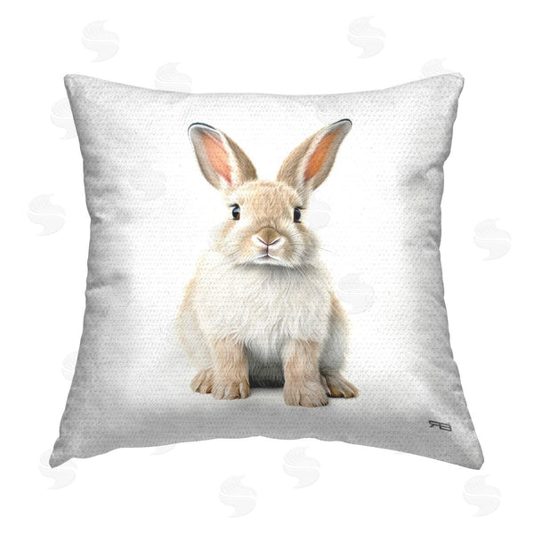 Stupell Industries RB | Soft Gazing Bunny Printed Throw Pillow