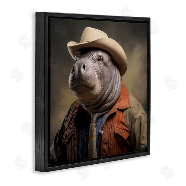 Stupell Industries RB | Southern Sheriff Manatee Wall Art