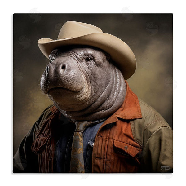 stupell industries RB | Southern Sheriff Manatee Wall Art