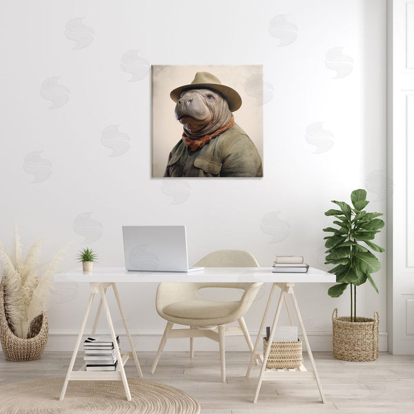Stupell Industries RB | Southwestern Rodeo Manatee Wall Art