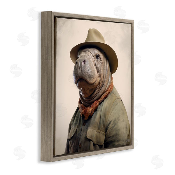 Stupell Industries RB | Southwestern Rodeo Manatee Wall Art