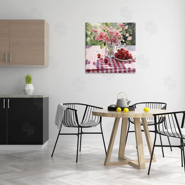 Stupell Industries RB | Spring Snacks On Plaid Wall Art