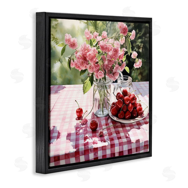 Stupell Industries RB | Spring Snacks On Plaid Wall Art