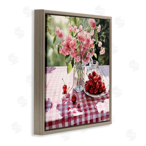 Stupell Industries RB | Spring Snacks On Plaid Wall Art