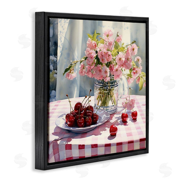Stupell Industries RB | Spring Still Life On Plaid Wall Art