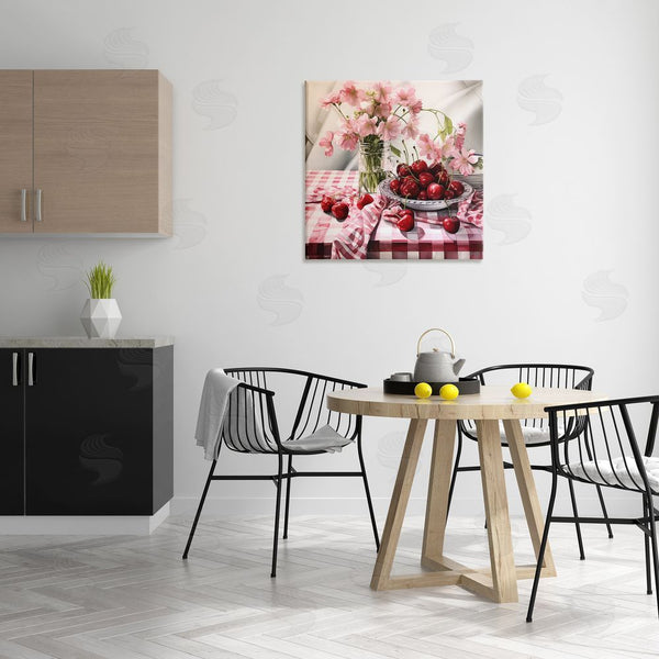 Stupell Industries RB | Summer Cherries & Florals Wall Art