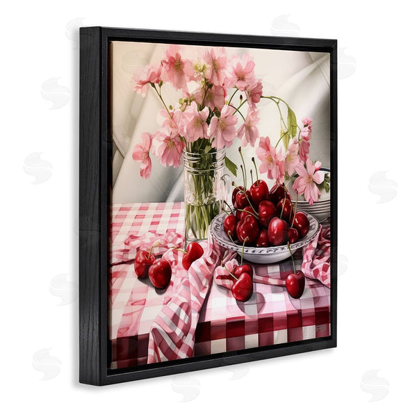 Stupell Industries RB | Summer Cherries & Florals Wall Art